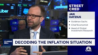 Core PCE inflation is on its way to Feds 2 goal says Goldman Sachs Jan Hatzius [upl. by Schild]