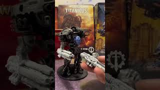 Magnetizing my Adeptus Titanicus warmaster Heavy Battle Titan [upl. by Leba]