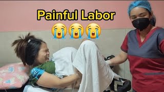 Painful Labor  Pregnancy  Labor and Delivery  Birth Vlog [upl. by Breanne]