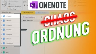 📘 OneNote 11 Tipps für mehr Ordnung amp Struktur [upl. by Lemhaj]