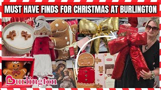 NEW CHRISTMAS 2024 FINDS AT BURLINGTON  COQUETTE RIBBON DECOR PLUS GINGERBREAD DECOR burlington [upl. by Samtsirhc]