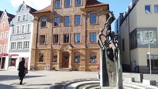 Ellwangen Germany City walk 4K [upl. by Lilias]