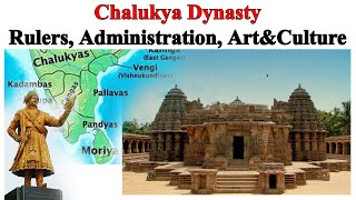 PLSHistory L24 South Indian Dynasties Chalukya Dynasty Administration and art amp culture [upl. by Schroth]