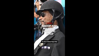 Snoop Dogg amp Martha Stewart steal the show at Paris Olympics [upl. by Amund]