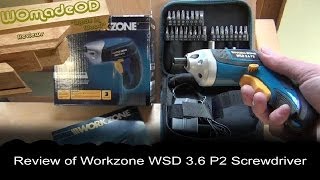 Workzone WSD 36 P2 Power Screwdriver Review [upl. by Skurnik]