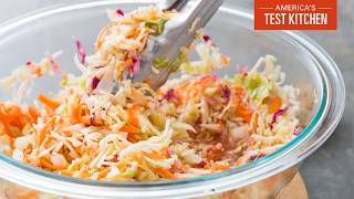 How to Make The Best Coleslaw KentuckyStyle  Julia At Home S5 E5 [upl. by Loredo]