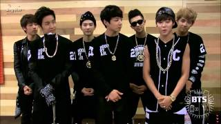 ESP 130613 BTS official fancafe saludos [upl. by Krell644]