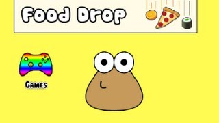 Pou Gameplay  Food Drop [upl. by Strep]