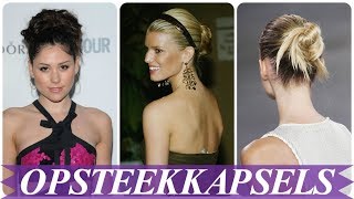 Kapsels trend 2018 opgestoken [upl. by Philbo]