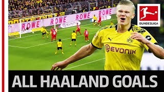 Erling Haaland Scores Again  7 Goals in 3 Games for Borussia Dortmund [upl. by Katine]