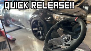 GT86 Drift Car Quick Release Wheel Installation [upl. by Winchester361]