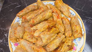 OldFashioned Stuffed Cabbage  Stuffed Cabbage Rolls [upl. by Eeliab447]