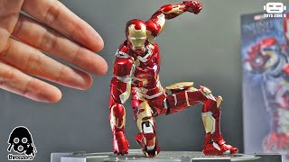 Unboxing threezero Avengers Infinity Saga 112 DLX Iron Man Mark 43 [upl. by Service]