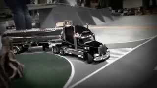 AMAZING BLACK TRUCK OIL TANKER FLORIDA [upl. by Yanat]