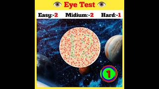 Colour Blindness Test  Eye Test Process  shorts ytshorts trending [upl. by Leugimesoj]