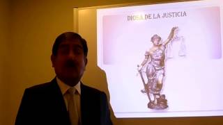 CONFERENCIA SOBRE SIGNIFICADO DE LA DIOSA DE LA JUSTICIA [upl. by Zobkiw]