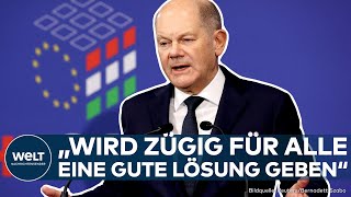 AMPELAUS Kanzler Olaf Scholz zeigt sich offen für Verhandlungen über Termin für Neuwahlen [upl. by Ayatan]