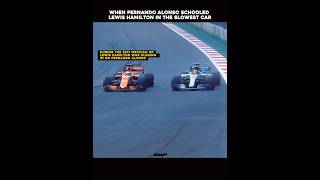 Fernando Alonso’s GREAT DEFENCE against Lewis Hamilton in a GP2 Engine  formula1 f1 [upl. by Tager]