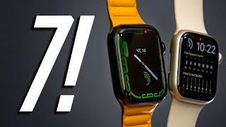 ПОЛНЫЙ обзор Apple Watch 7 и сравнение с Apple Watch 6 дисплей скорость автономность [upl. by Anot]