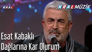 Dağlarına Kar Olurum  Esat Kabaklı [upl. by Gabey53]