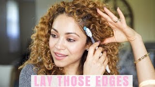 How I Lay My Edges Baby Hairs [upl. by Perice]