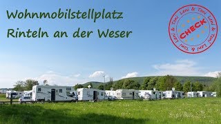 Leni amp Toni CHECK Wohnmobilstellplatz in Rinteln am Weserufer [upl. by Nagam]