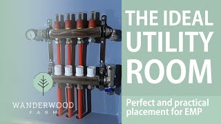 Ideal UTILITY ROOM layout for Electrical Mechanical amp Plumbing 077 [upl. by Cahra]