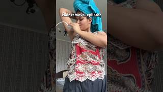 Hair removal epilator  Carebykomal minivlog hairremoval epilator phillips collegelife fun [upl. by Jenness856]