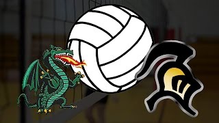 Farmington Knights Volleyball vs Sainte Genevieve [upl. by Enilrahc]