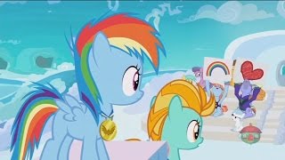 Blind Reaction MLP FiM S7 E7 quotParental Glideancequot [upl. by Atarman3]