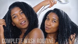 A Complete Week in My New Hair Washing Routine  Natural Hair Growth Test [upl. by Karalynn376]