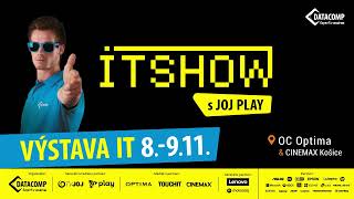 ITSHOW 2024 s JOJ Play už 8  9 novembra v OC Optima a Cinemax Košice [upl. by Nnylatsirk]