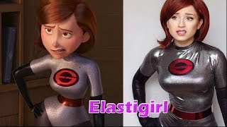 Incredibles 2 In Real Life  Mr Incredible Elastigirl Violet Dash Jack Jack In Real Life [upl. by Ydisac]