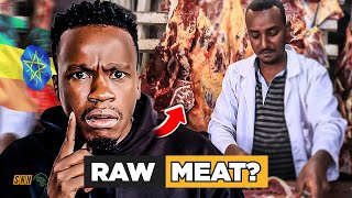 🌍🇪🇹WHY DO ETHIOPIANS EAT RAW MEAT THE SECRET BEHIND IT [upl. by Tolkan]