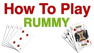 Learn Rummy Card Game Rules amp Instructions  How To Play Rummy Card Game  Rummy Game Tutorial [upl. by Elstan597]