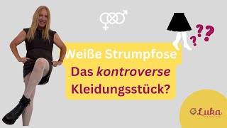 Weiße Strumpfhosen Das kontroverseste Modeaccessoire aller Zeiten 💪 [upl. by Rainer]