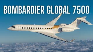 Inside the Longest Range Private Jet  Bombardier Global 7500 Business Jet [upl. by Anitsahs]