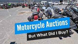 Buying An Auction Bike To Restore But What did I buy This Time [upl. by Nonaihr]