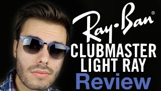 RayBan Clubmaster Light Ray Review [upl. by Jelle]