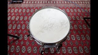 Kentville Drums Kangaroo Hide Snare Drum Head  Drummers Review [upl. by Annairol226]