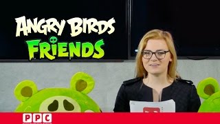 Angry Birds Friends  PPC News The origin of the infected pigs [upl. by Ayidan]