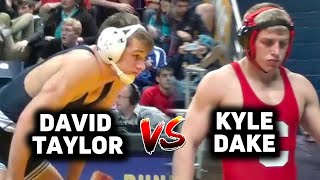 David Taylor vs Kyle Dake  2013 Southern Scuffle Finals [upl. by Ryan]