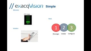 Exacqvision  descargar  instalar  configurar [upl. by Yhotmit]