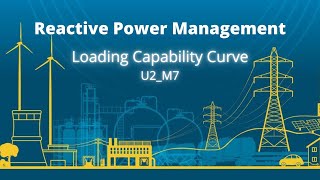 Reactive Power Management Unit 2  Loading capability curve of a generator module 7 Electrical [upl. by Fabiolas]