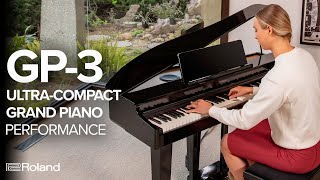 Roland GP3 UltraCompact Grand Piano Performance [upl. by Hgielyk]