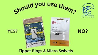 Tippet Rings and SwivelsShould you use them [upl. by Tychonn]