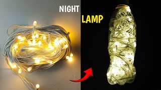 Genius idea for Plastic Bottle Night Lamp [upl. by Ennylhsa919]