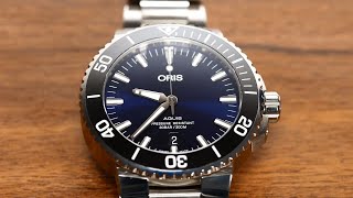 Oris Aquis Date 2017 Review  Best Diver under 2000 [upl. by Afital]