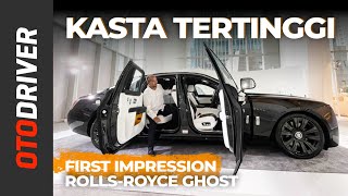 RollsRoyce Ghost 2021  First Impression  OtoDriver [upl. by Uhthna]