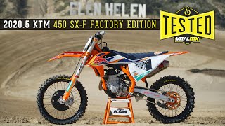 FIRST IMPRESSION 20205 KTM 450 SXF Factory Edition [upl. by Shipp]